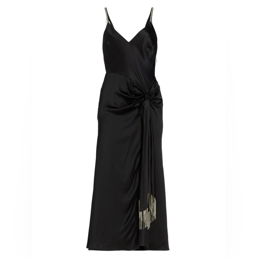 Cinq A Sept Kalena Silk Midi Dress